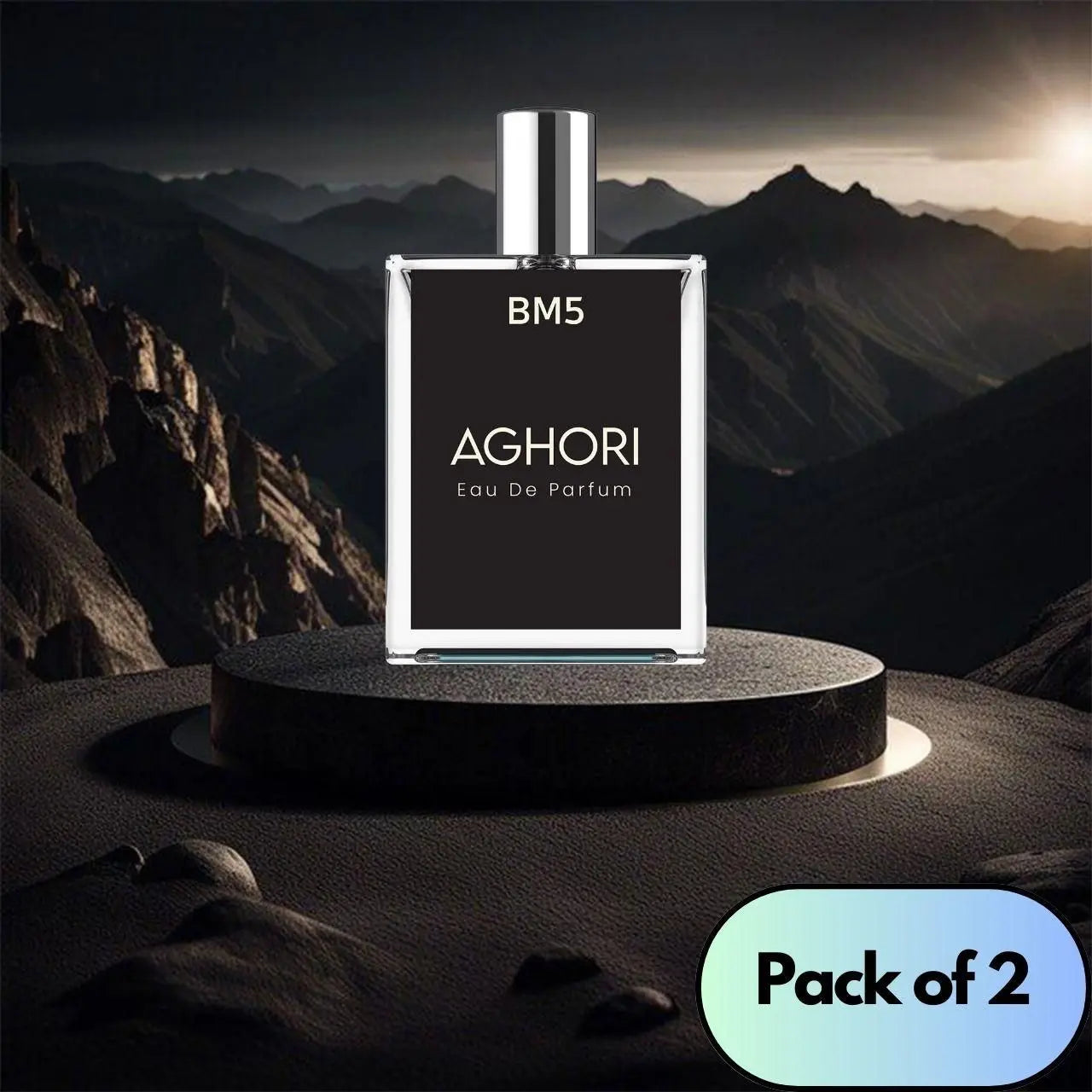 AGHORI Eau De Parfum 50ml each Pack of 2