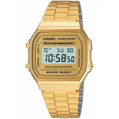 Casio Vintage Gold Watch - 90s Retro Style | Delhi Flea Market