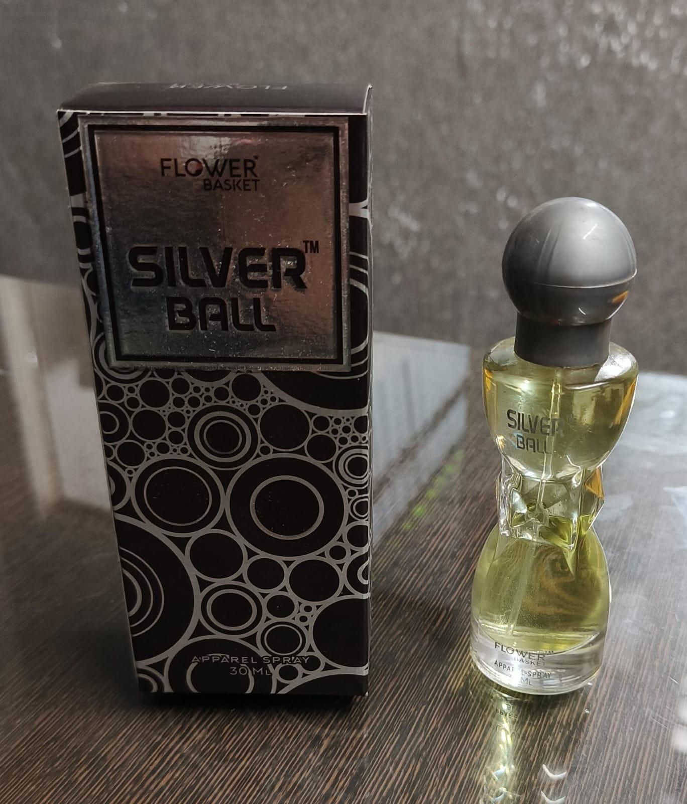Cologne Sexy Perfume Silver Ball Perfume 30ML Delhi Flea Market